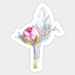 Boutonniere Sticker